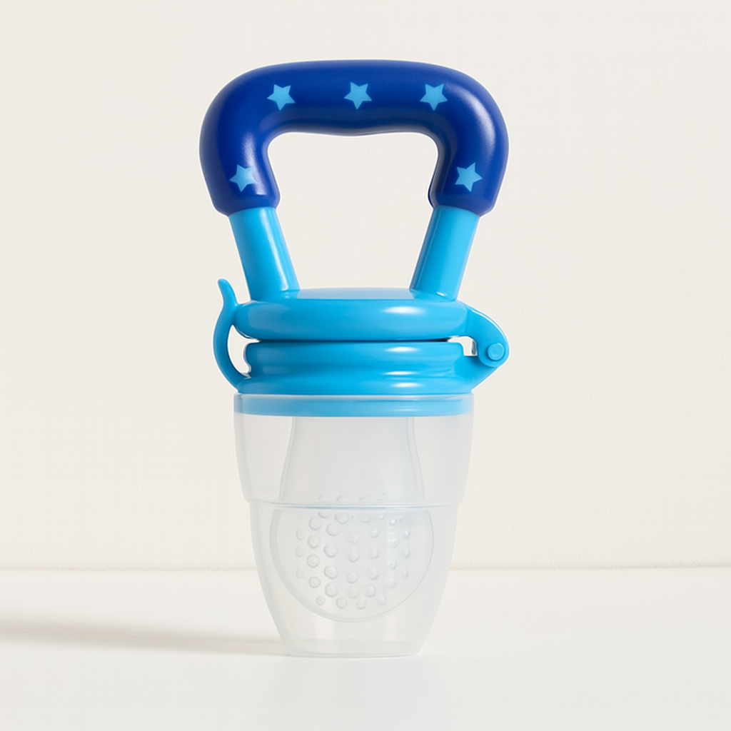 Silicone Fruit Feeder – Baby Food Supplement Pacifier | Portable Teething Molar Stick for Infants