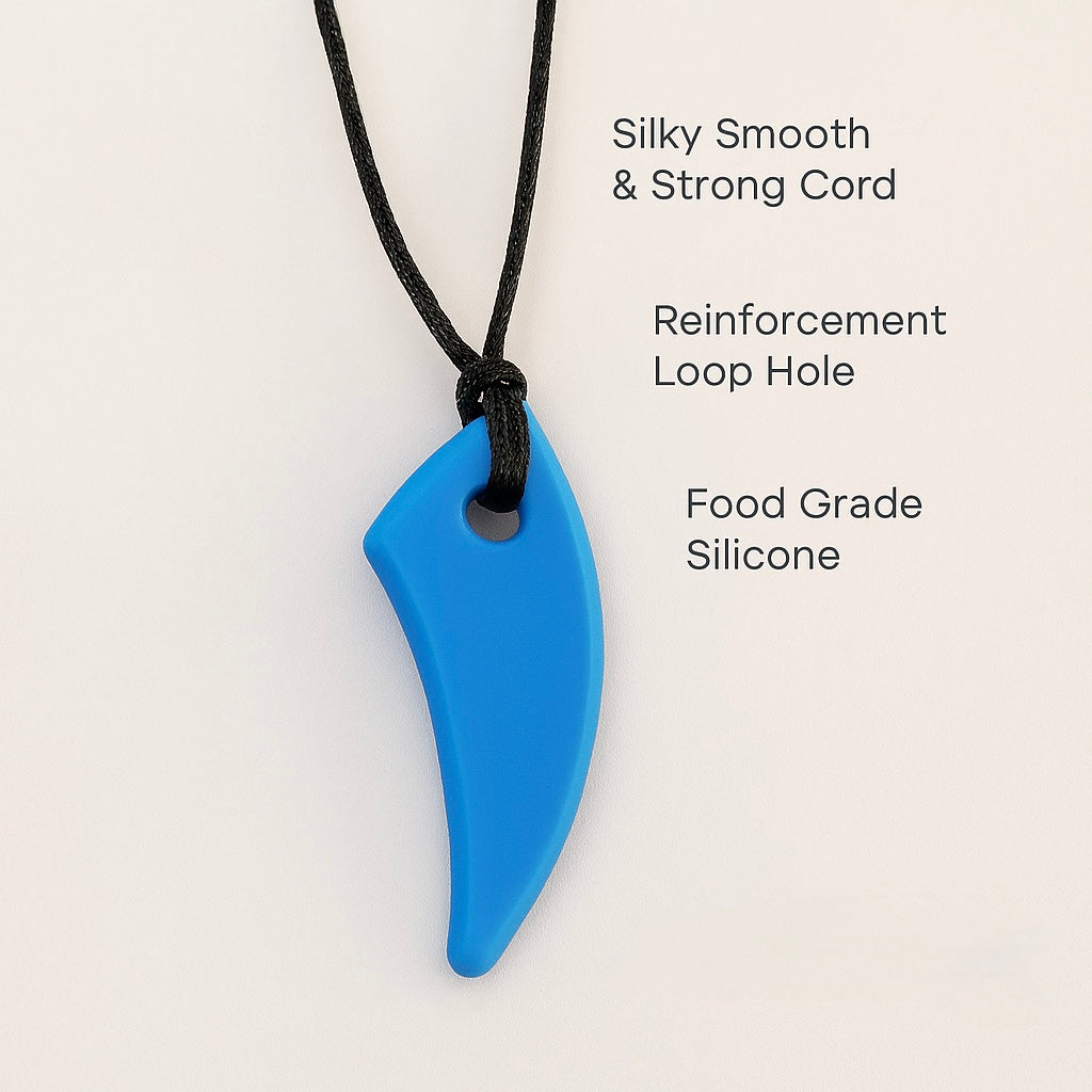 Sensory Chew Necklace for Teething Relief and Calming Support