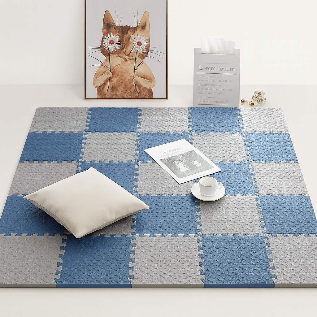 Baby Puzzle Play Mat – Soft EVA Foam Floor Tiles for Kids 30×30cm