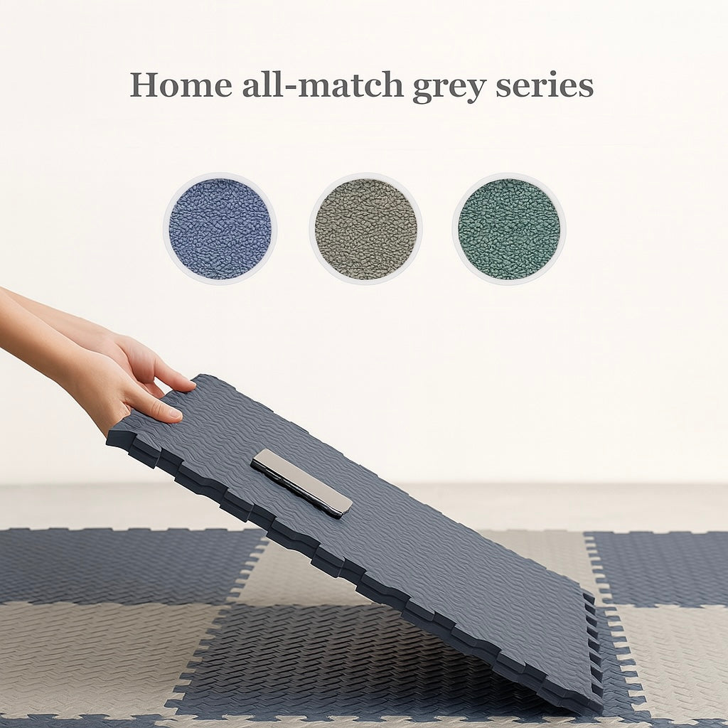 Baby Puzzle Play Mat – Soft EVA Foam Floor Tiles for Kids 30×30cm