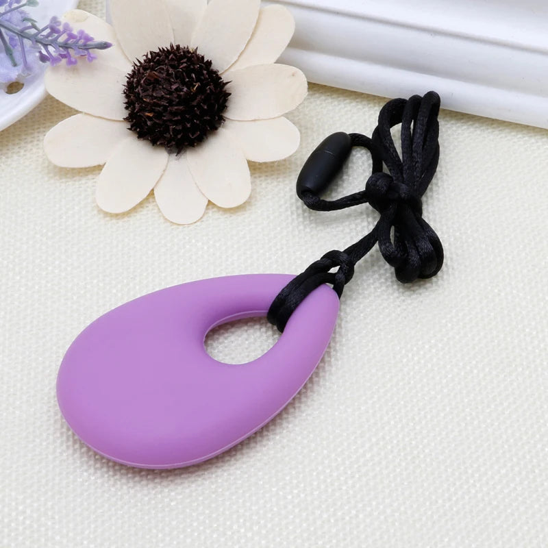 Sensory Chew Necklace for Teething Relief and Calming Support