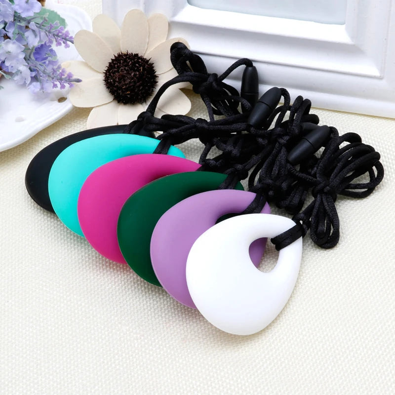 Sensory Chew Necklace for Teething Relief and Calming Support
