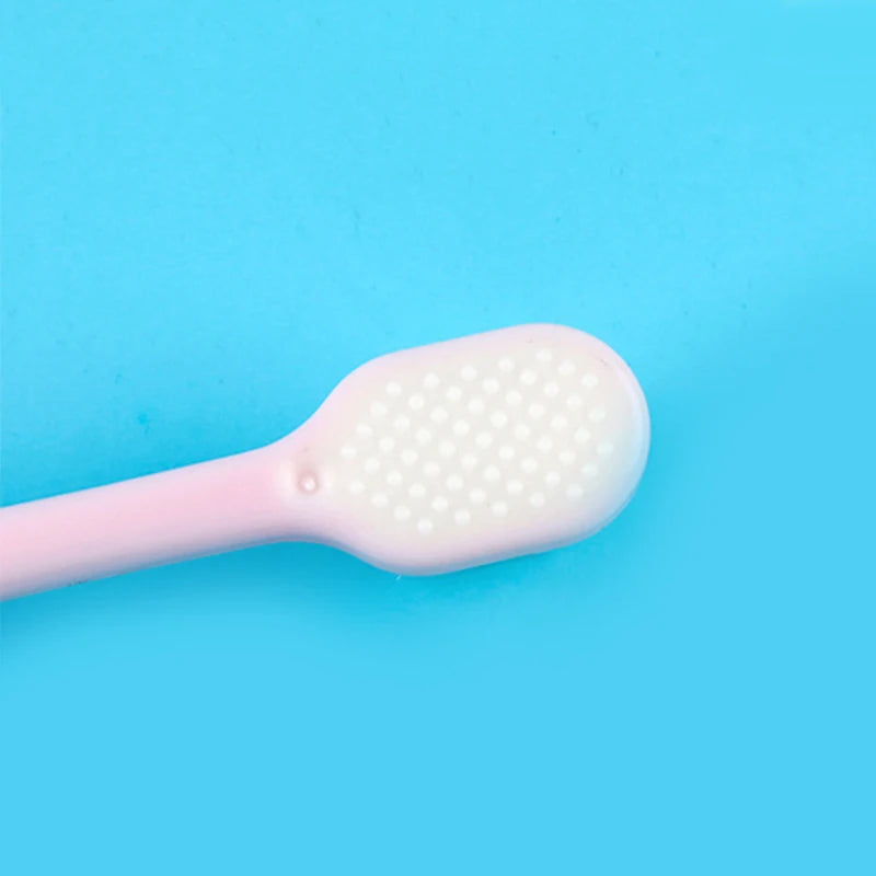 0–3 Years Cartoon Soft Toothbrush for Children – Gentle Oral Care with Cute Animal Handle