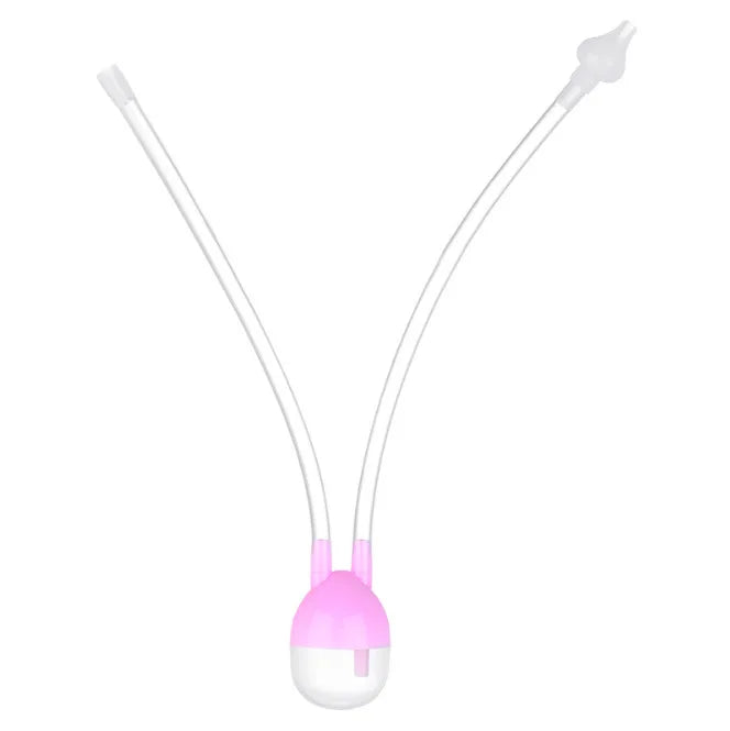 Manual Baby Nasal Aspirator – Anti-Backwash Nose Cleaner for Newborns