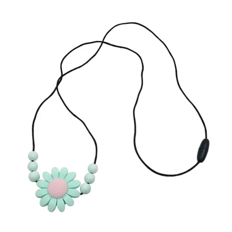 Sensory Chew Necklace for Teething Relief and Calming Support