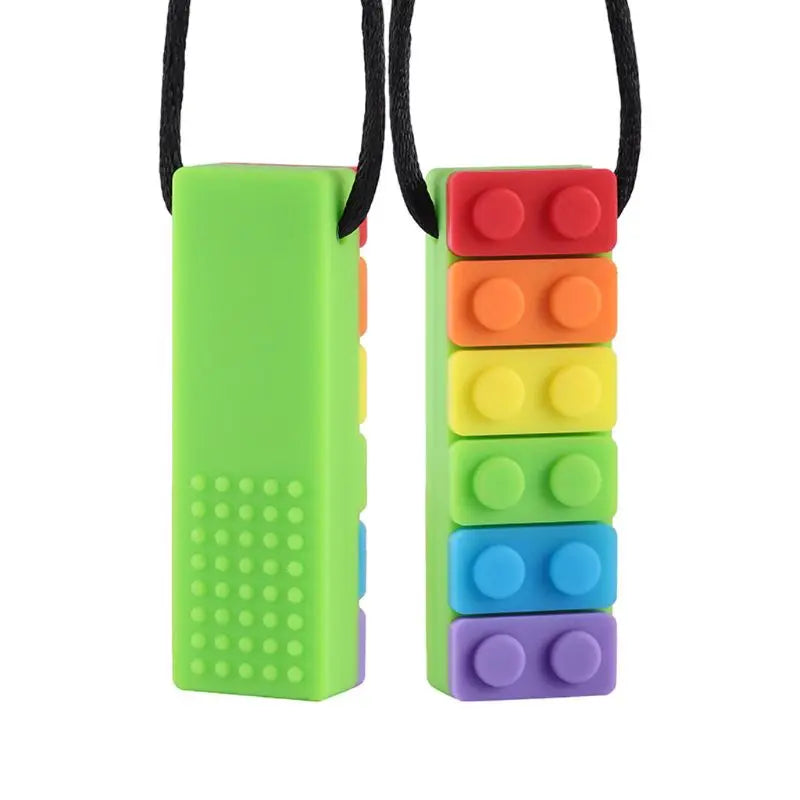 Sensory Chew Necklace for Teething Relief and Calming Support