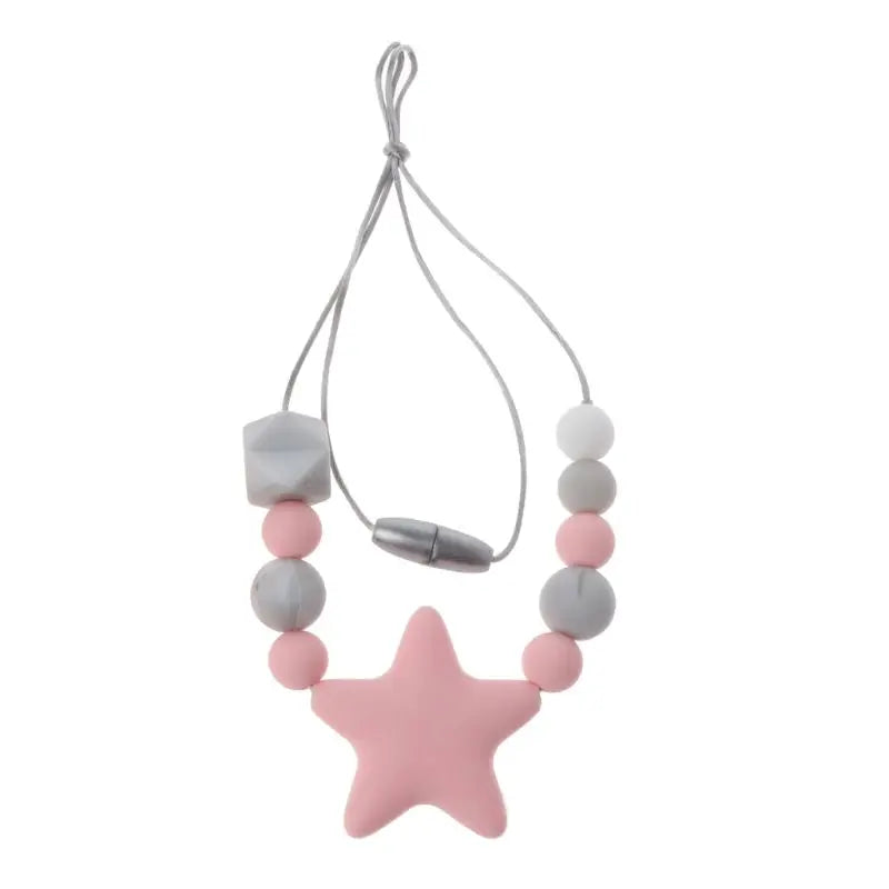 Sensory Chew Necklace for Teething Relief and Calming Support