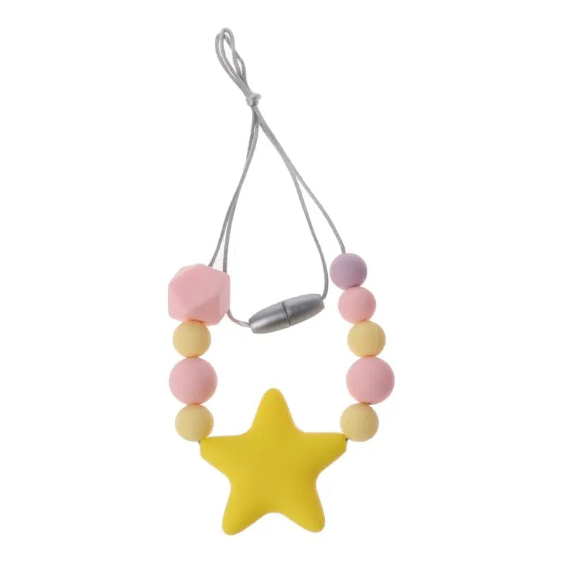 Sensory Chew Necklace for Teething Relief and Calming Support