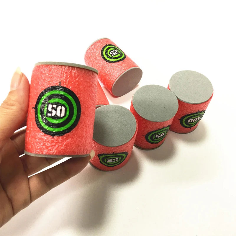 7.2cm Soft Foam Darts – 100PCS Refill Pack for NERF N-Strike Blasters