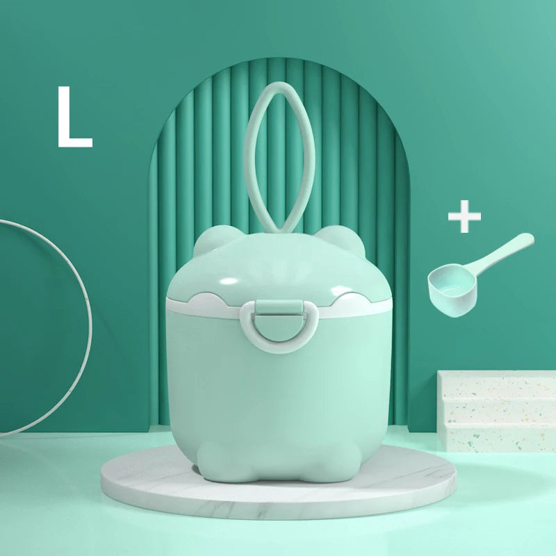 Cute Pig Milk Powder Storage Box – Portable BPA-Free Baby Food Container