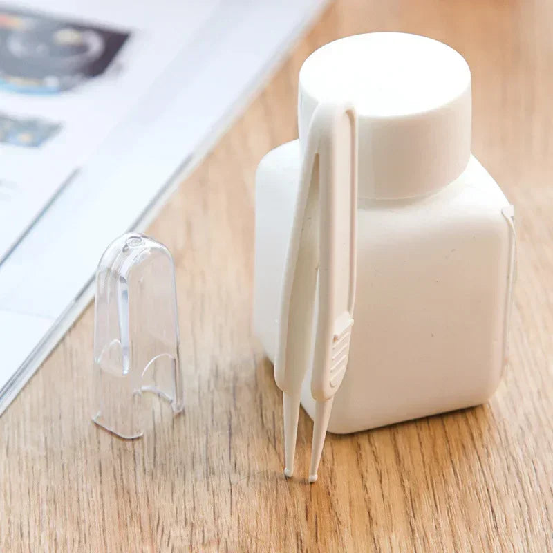 Baby Safety Tweezers – Plastic Nose Cleaner Tool for Infants & Toddlers Nasal and Ear Hygiene