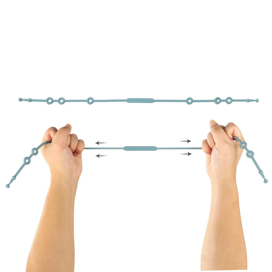 Soft Silicone Pacifier Clip – Adjustable Teething Chain and Dummy Holder for Babies