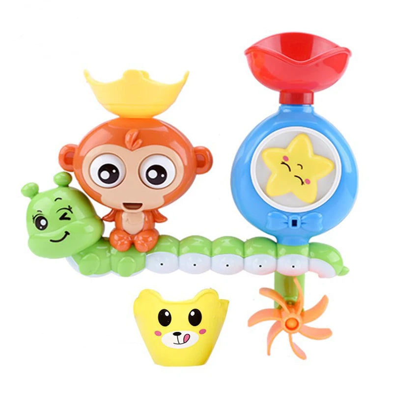 Monkey Shower Bath Toy – Cartoon Animal Water Sprinkler for Kids’ Bathtime Fun