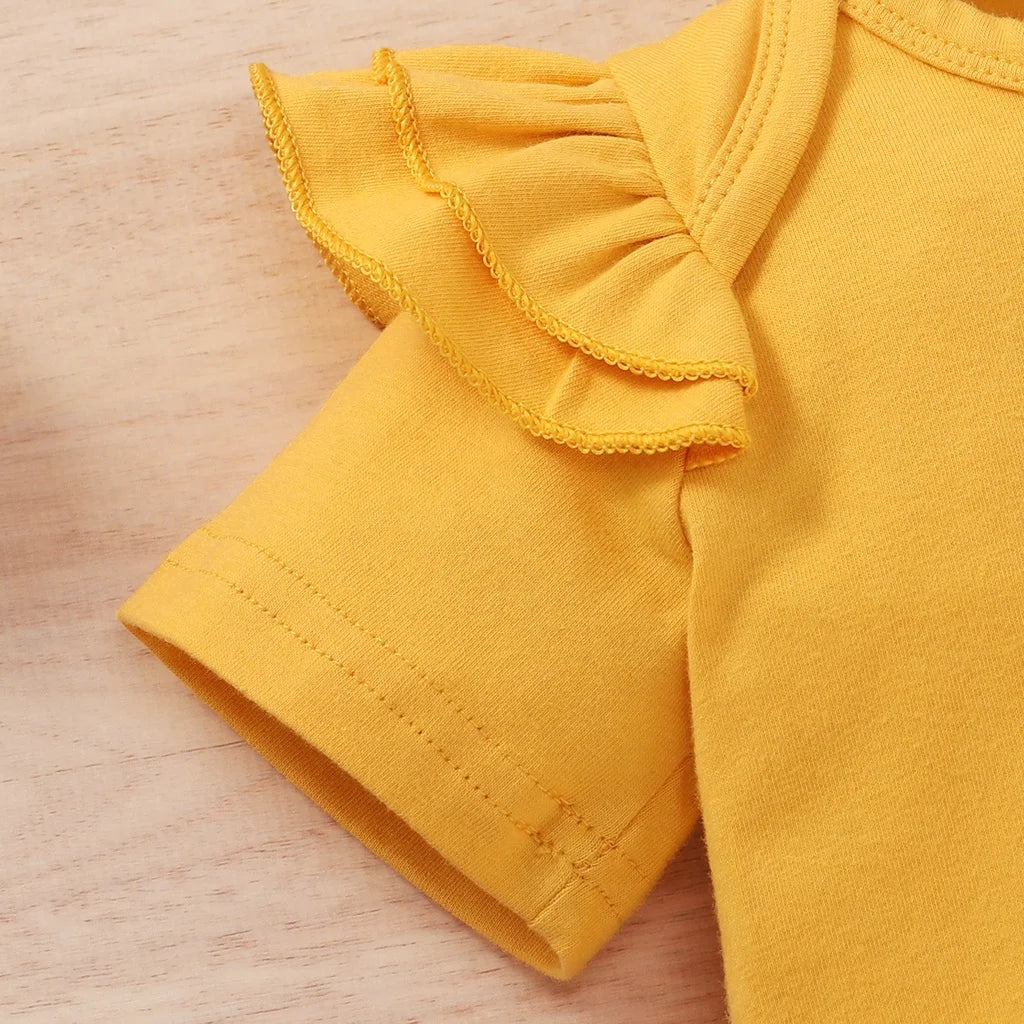 3PCS Baby Girl Summer Outfit – Floral Pants, Bodysuit & Headband Set for 0–18 Months