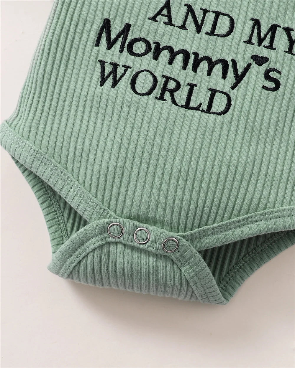 3PCS Summer Baby Girl Outfit – Letter Romper, Floral Pants & Bow Headband Set