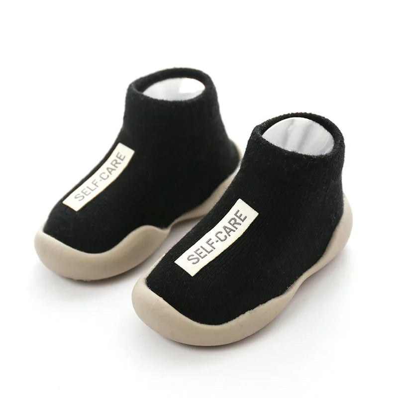 Baby First Walkers – Non-Slip Knit Slip-On Shoes for Infants & Toddlers 0–4 Years