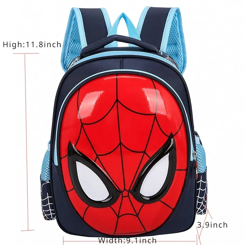 Marvel 3D Backpack for Boys – Kids Kindergarten Schoolbag Gift