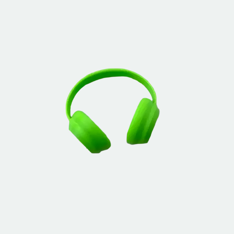 17cm Labubu Macaron Earphone Accessory – Fashion Doll Earphones for 10cm–17cm Plush Figures