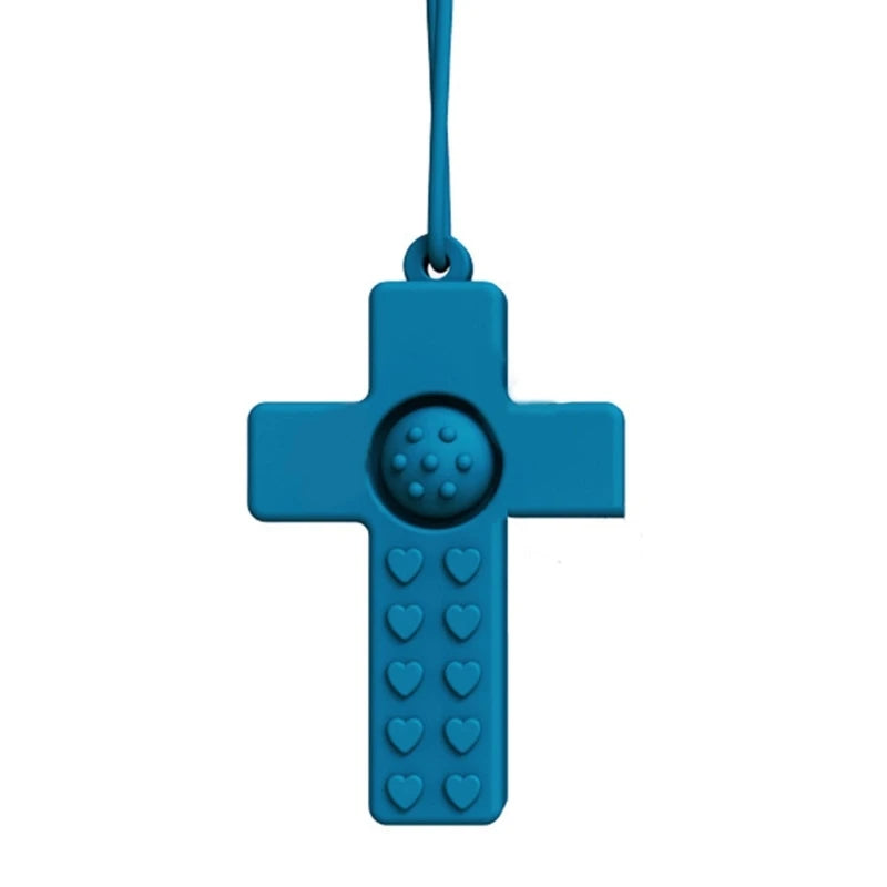 Sensory Chew Necklace for Teething Relief and Calming Support