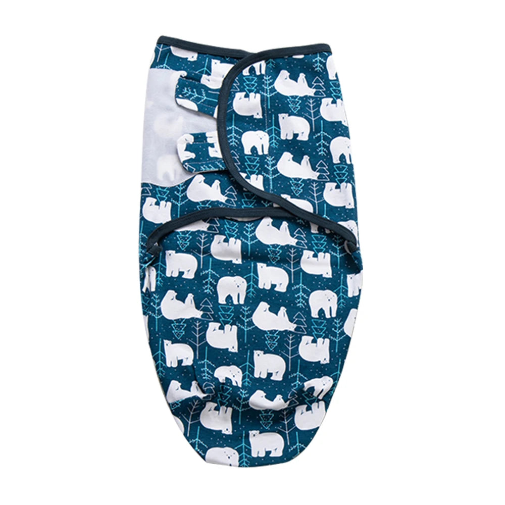 Baby Swaddle Wrap – Soft Cotton Cocoon Blanket for Newborns (0–12M)