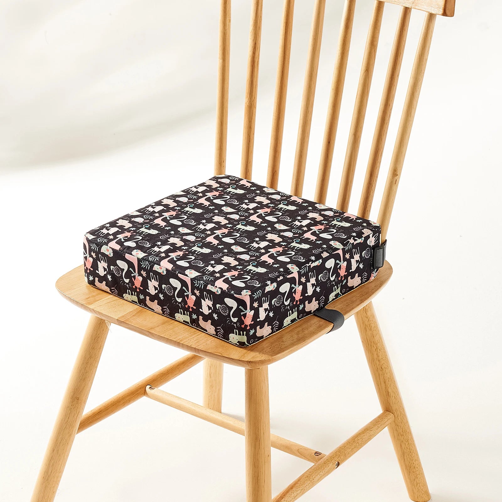 Adjustable Booster Seat Cushion – Removable Heightening Seat Pad for Toddlers