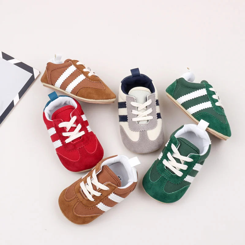 Baby Sports Shoes – Anti-Slip Casual Prewalkers for Boys & Girls