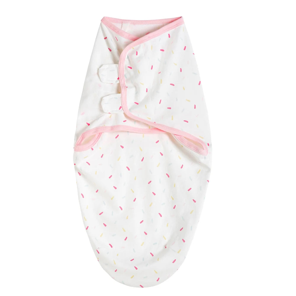 Baby Swaddle Wrap – Soft Cotton Cocoon Blanket for Newborns (0–12M)