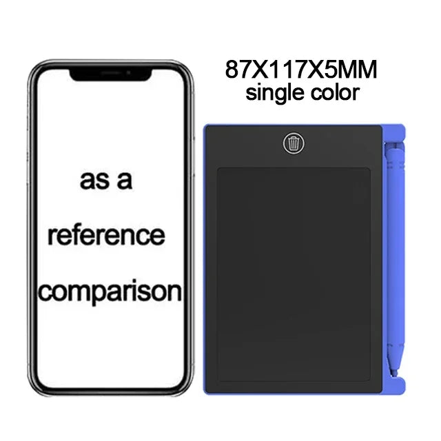 LCD Drawing Tablet for Kids – 4.4 / 8.5 Inch Magic Sketchpad with Battery Power