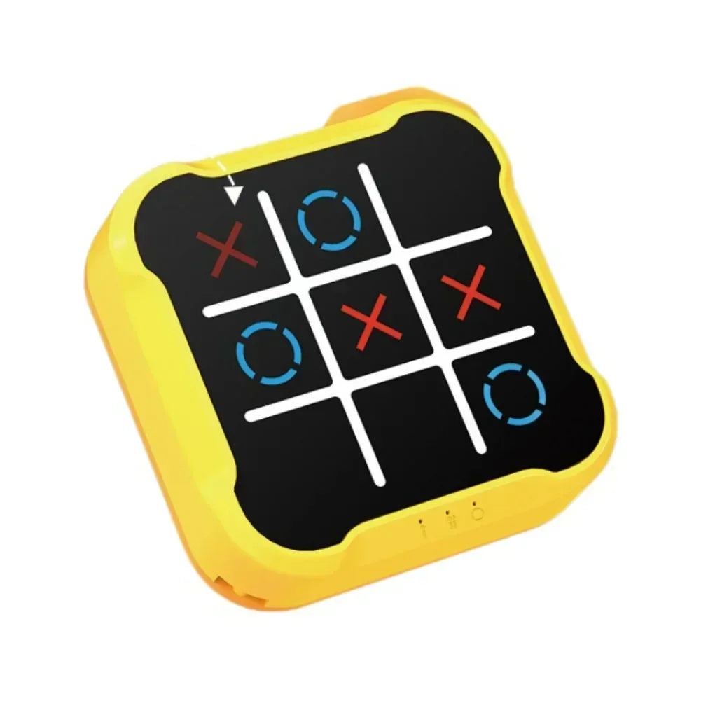 Electronic Tic-Tac-Toe Game – Portable Puzzle Board for Kids & Adults