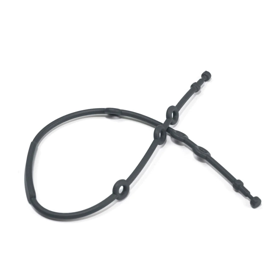 Soft Silicone Pacifier Clip – Adjustable Teething Chain and Dummy Holder for Babies