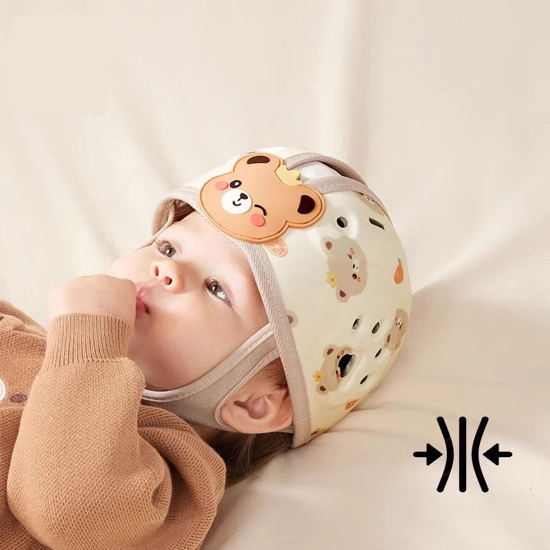 Baby Safety Helmet for Walking & Play – Adjustable Toddler Head Protector Hat