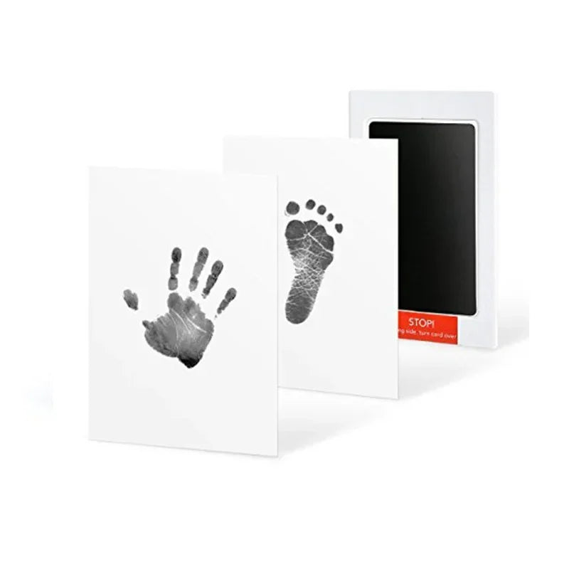 2-Set Baby Handprint & Footprint Ink Pads – Safe, Inkless Keepsake Kit for Babies or Pets