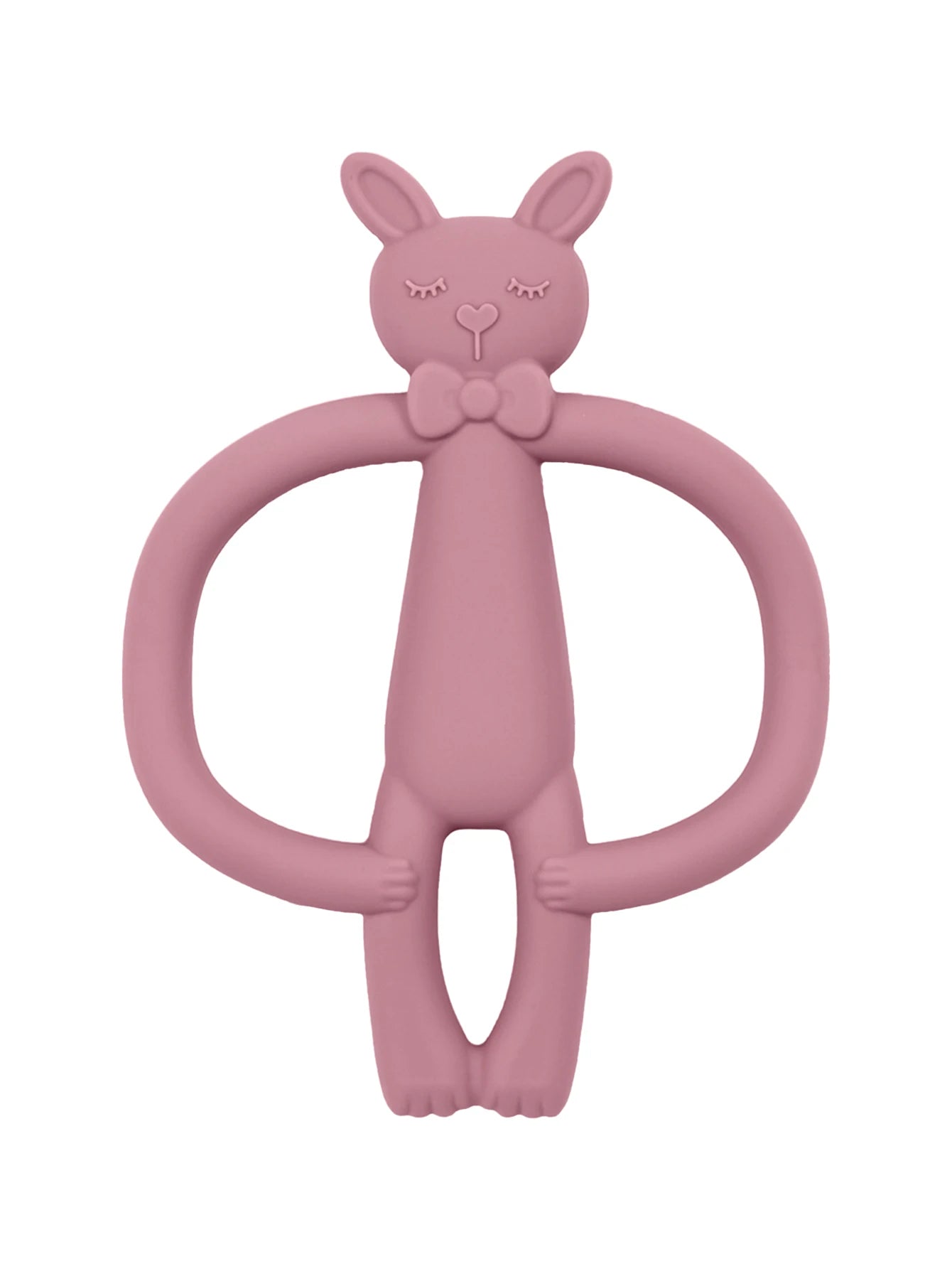 Silicone Rabbit Baby Teether – BPA Free Infant Chewing Toy