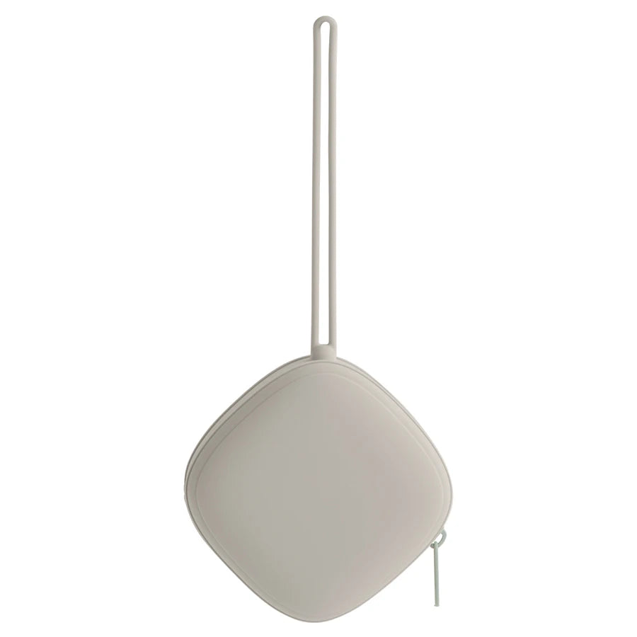 Portable Silicone Baby Pacifier Holder Case – Food Grade Zipper Soother Box for On-the-Go Use