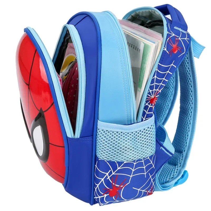 Marvel 3D Backpack for Boys – Kids Kindergarten Schoolbag Gift