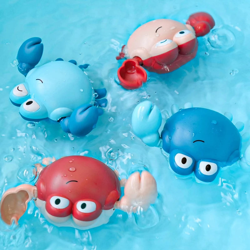 Clockwork Tortoise Bath Toy – Wind-Up Swimming Animal for Bathtub Fun