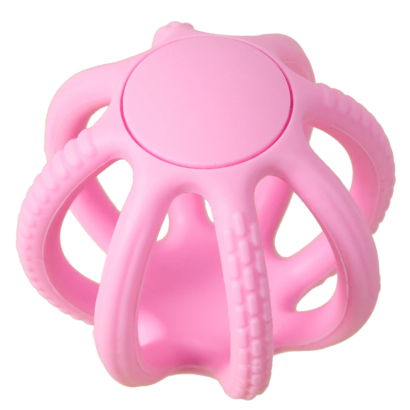 Baby Silicone Press Toy – Colourful Sensory Teether & Fidget Toy for Infants and Toddlers