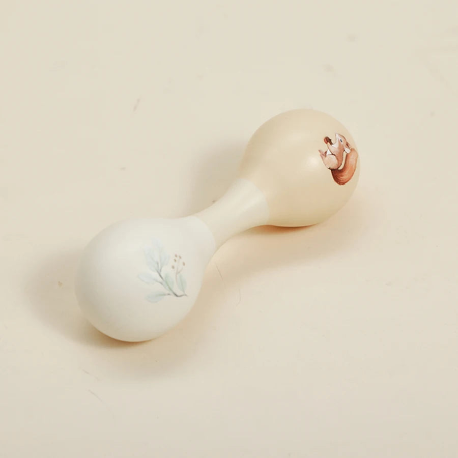 Montessori Musical Instruments Toy Set – Wooden Rattle, Drum, and Xylophone for Babies and Toddlers