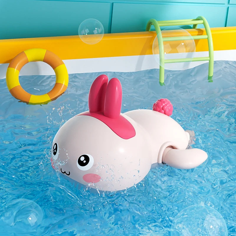 Clockwork Tortoise Bath Toy – Wind-Up Swimming Animal for Bathtub Fun