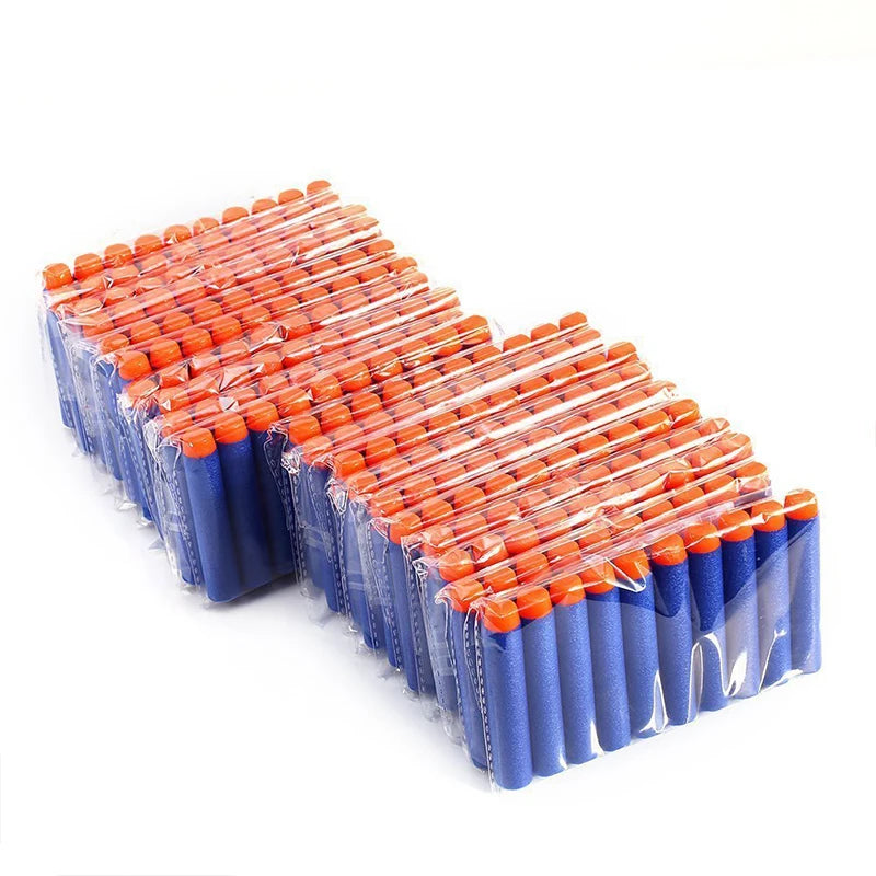 7.2cm Soft Foam Darts – 100PCS Refill Pack for NERF N-Strike Blasters