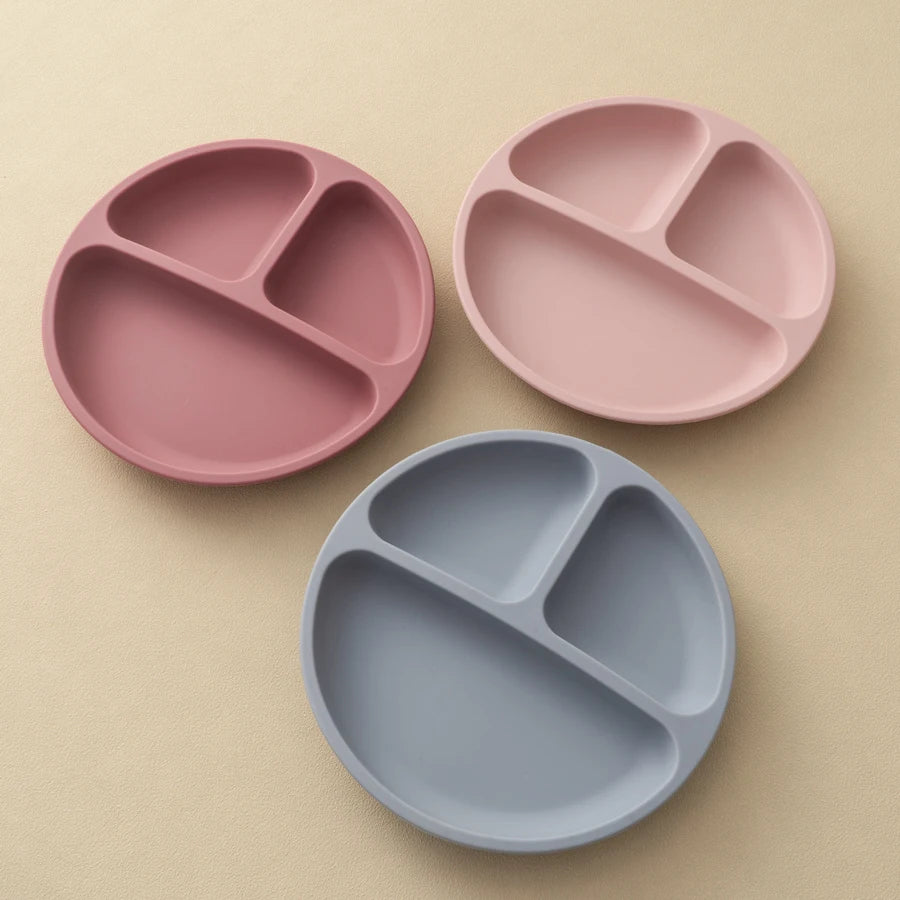 Silicone Suction Plate for Babies – BPA Free Toddler Feeding Tableware
