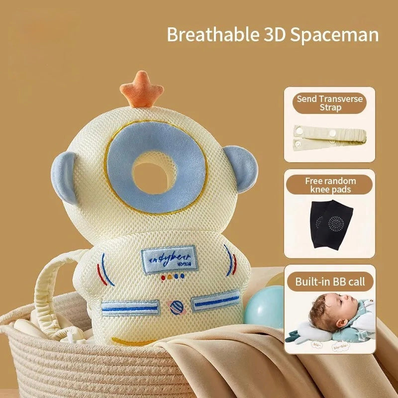 Baby Head Protection Pillow – Soft Anti-Fall Cushion for Newborn Safety