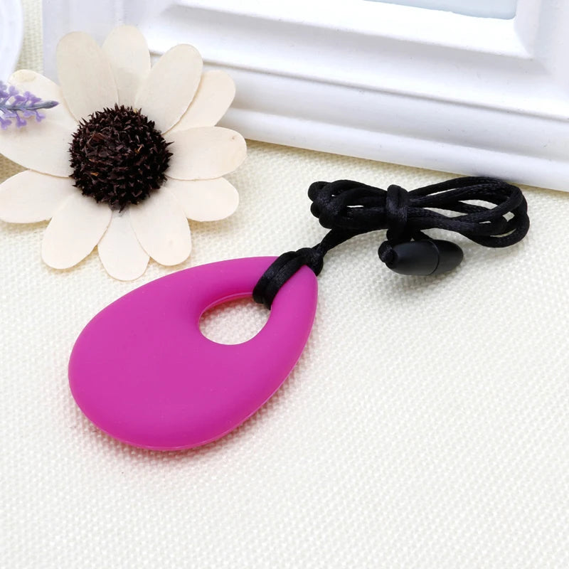 Sensory Chew Necklace for Teething Relief and Calming Support