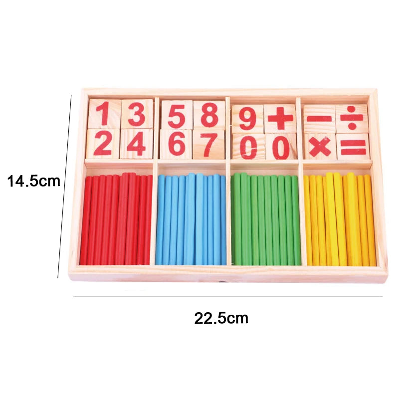 Montessori 3D Wooden Puzzle Toy – Educational Early Learning Game for Toddlers and Kids