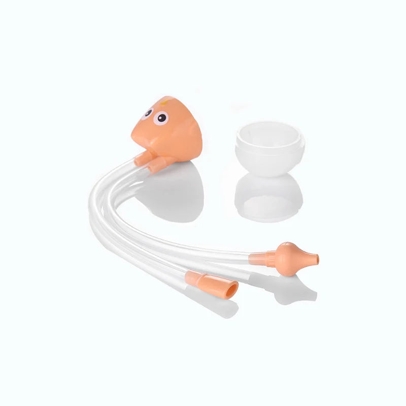 Manual Baby Nasal Aspirator – Anti-Backwash Nose Cleaner for Newborns