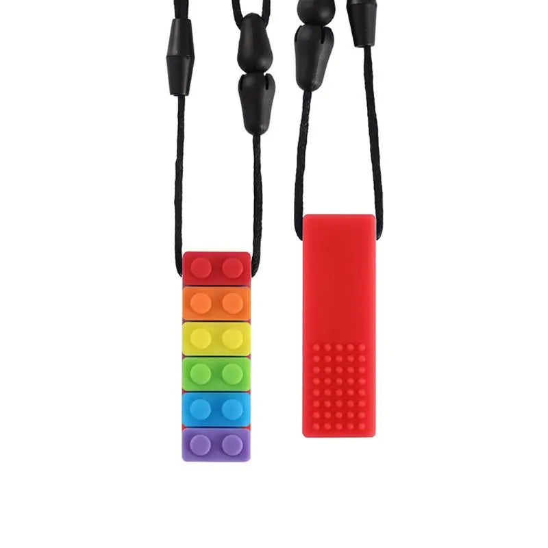 Sensory Chew Necklace for Teething Relief and Calming Support