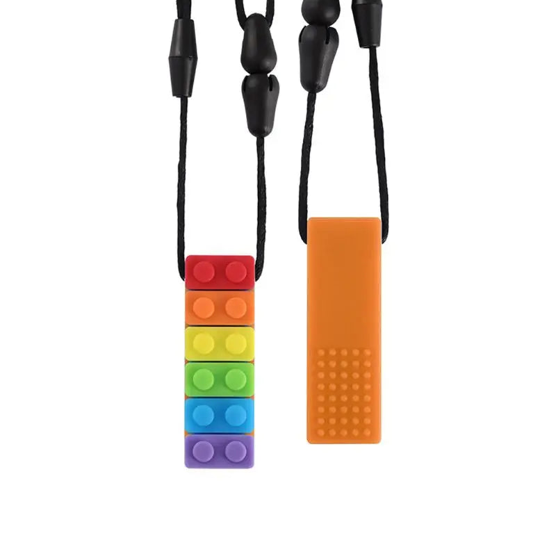 Sensory Chew Necklace for Teething Relief and Calming Support