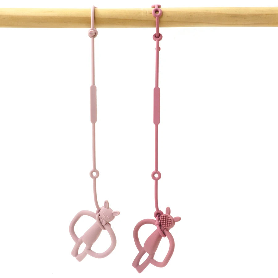 Soft Silicone Pacifier Clip – Adjustable Teething Chain and Dummy Holder for Babies