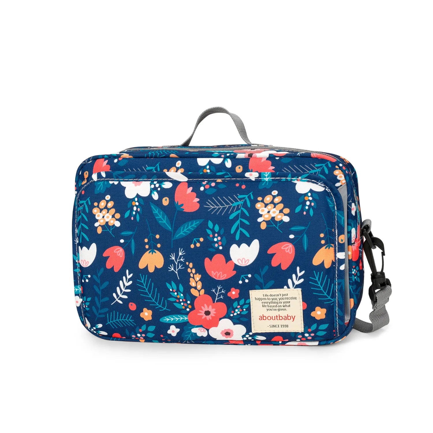 Waterproof Baby Mummy Bag – Wet/Dry Double Handle Diaper Organizer with Fashion Prints