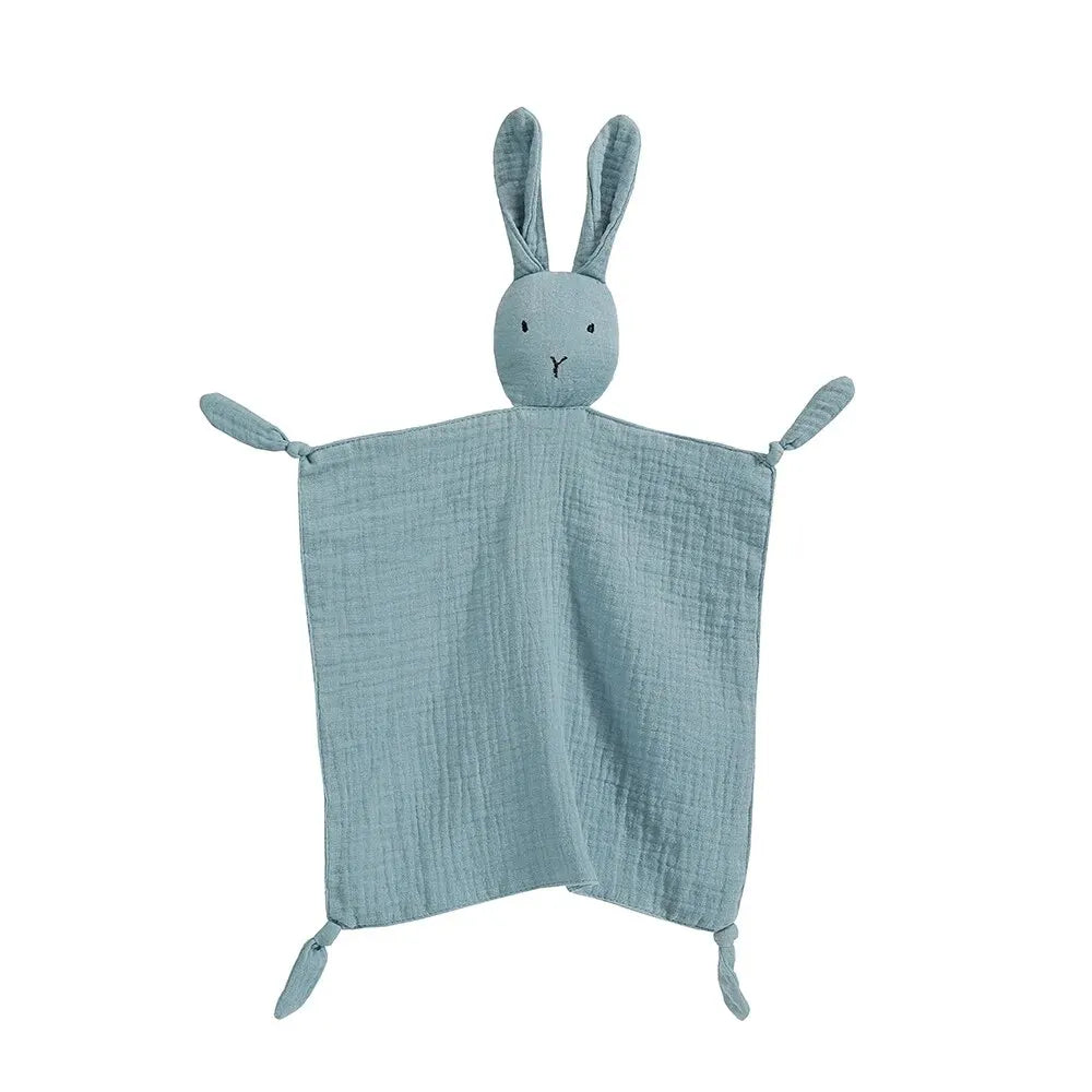 Muslin Baby Comfort Towel – Soft Cotton Soothe Blanket & Sleep Toy for Newborns